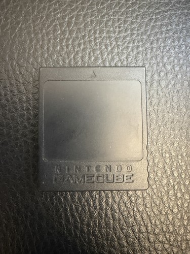 Nintendo gamecube memory - nintendo,