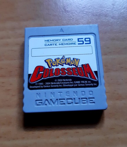 Nintendo gamecube memory card - nintendo,