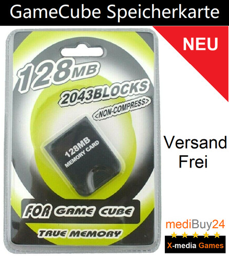 Gamecube memorycard 128mb für - memorycard,