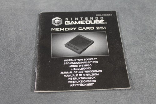 Nintendo gamecube memory card - nintendo,