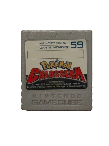 Nintendo gamecube memory card - gamecube,