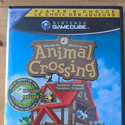 Nintendo gamecube animal - nintendo,