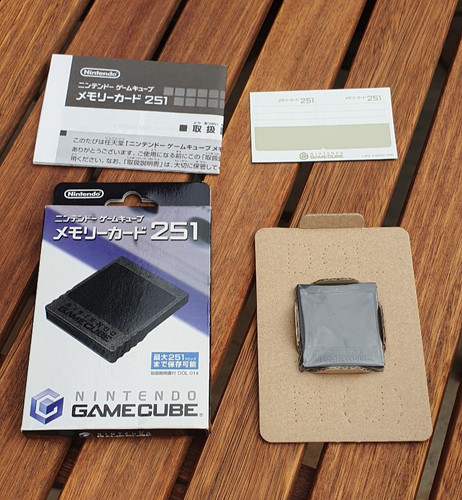Nintendo gamecube memory card - gamecube,