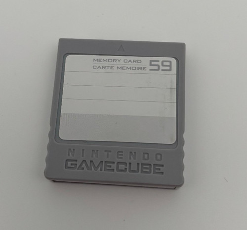 Nintendo gamecube memory card - gamecube,