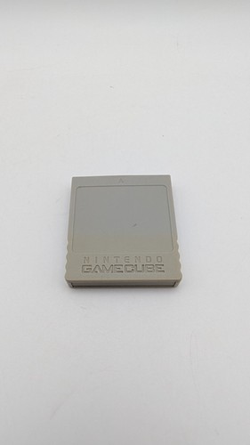 Nintendo gamecube memory card - memory,