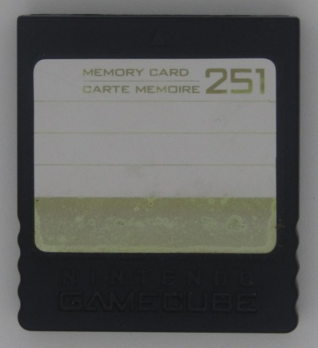 Memory card 251 blöcke - card,