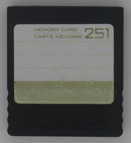 Memory card 251 - 251, blöcke