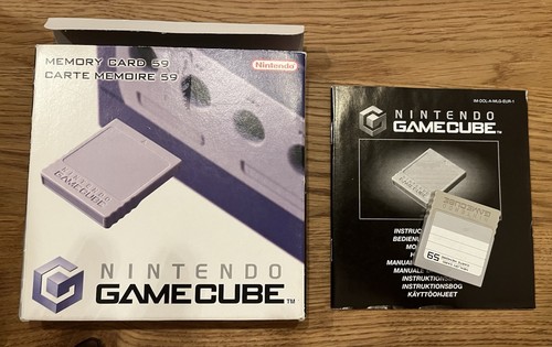 Gamecube memory card grau - gamecube,