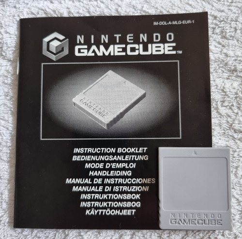 Nintendo gamecube memory card - nintendo,